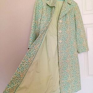 Vintage Express Ditsy Floral Coat Multi S